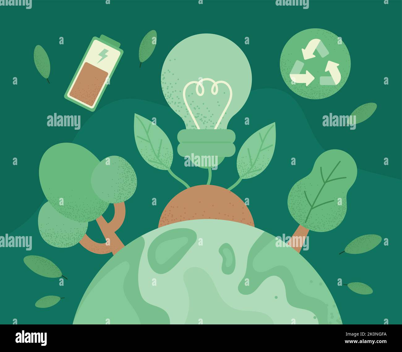 green energy sustainable Stock Vector Image & Art - Alamy
