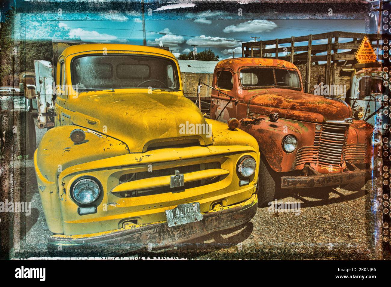 Old Automobiles Stock Photo
