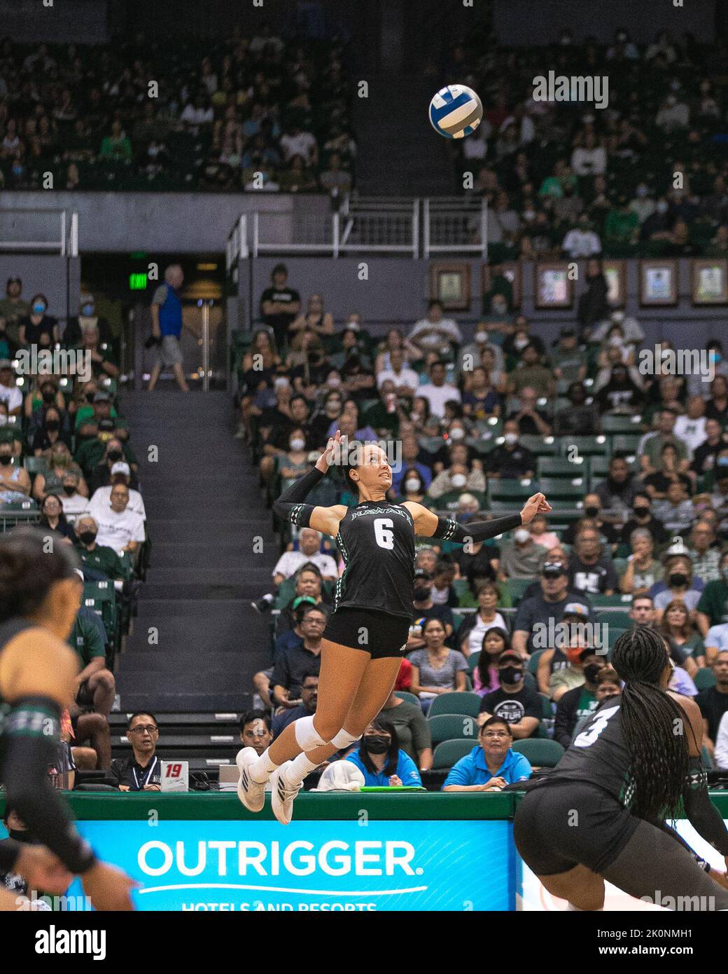Honolulu, Hawaii. September 10, 2022 Hawaii outside hitter Riley