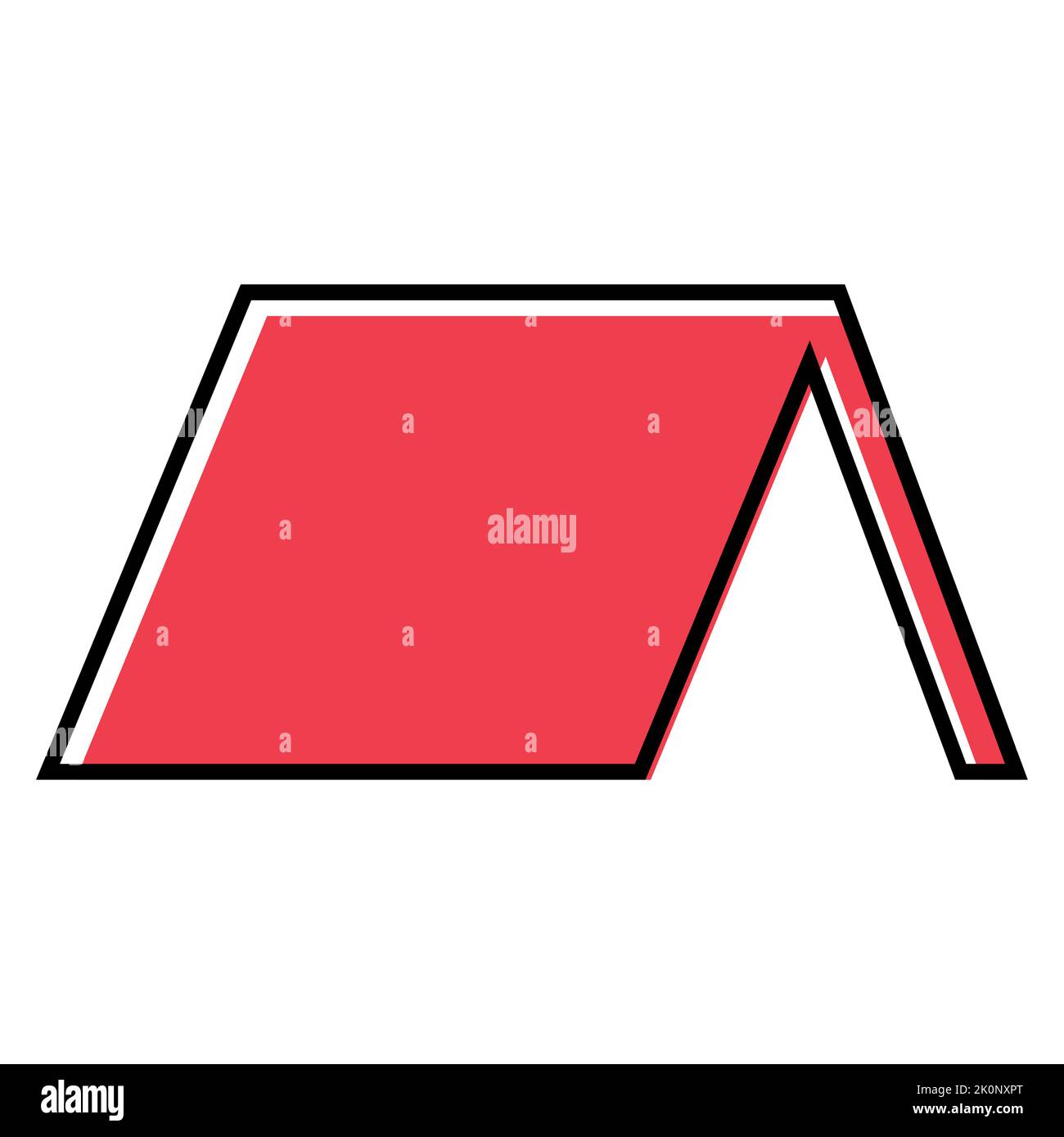 Roofs house silhouette icon, city concept template panorama, landscape ...