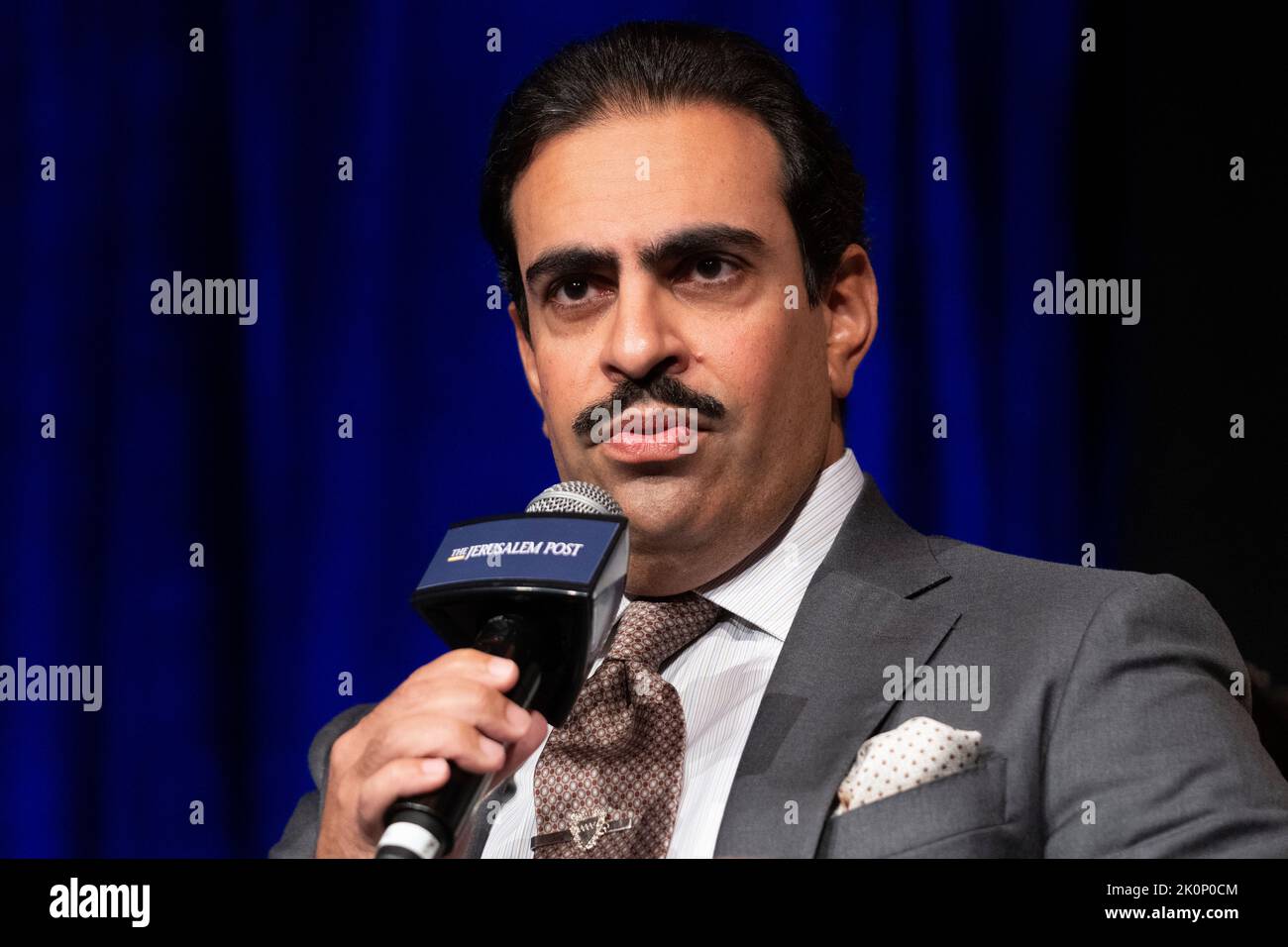 Ab Rashed New New York, NY - September 12, 2022: Ambassador to the USA of Bahrain ...