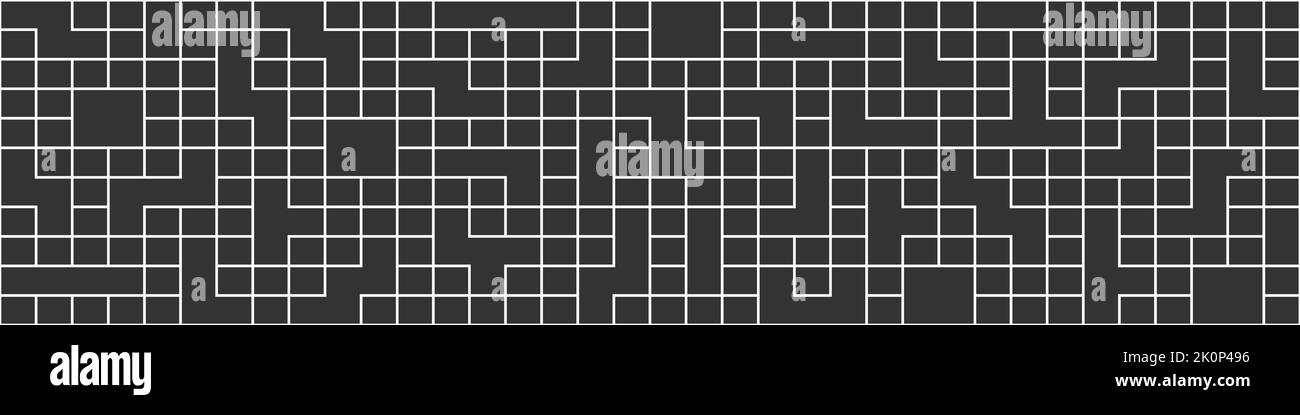 Seamless geometric pattern of multicolored squares and arbitrary shapes ...