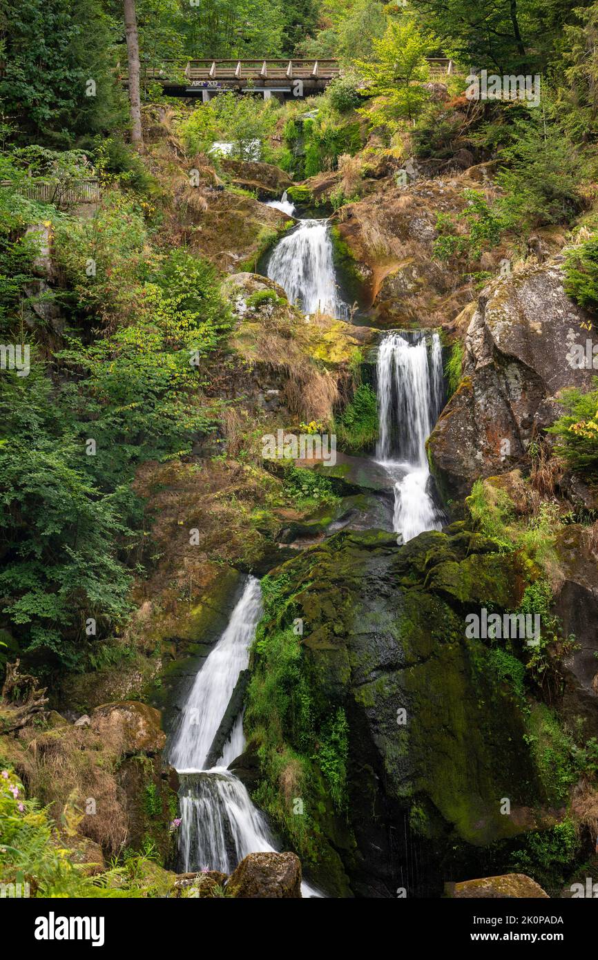 Triberg Waterfalls in the Black forest Germany Stock Photo - Alamy