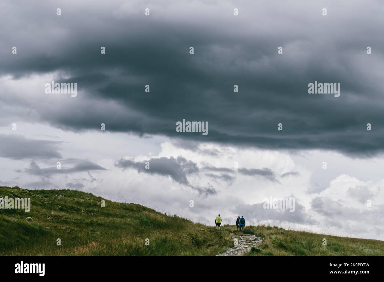 Hiking in scotland west highland way stock photo alamy