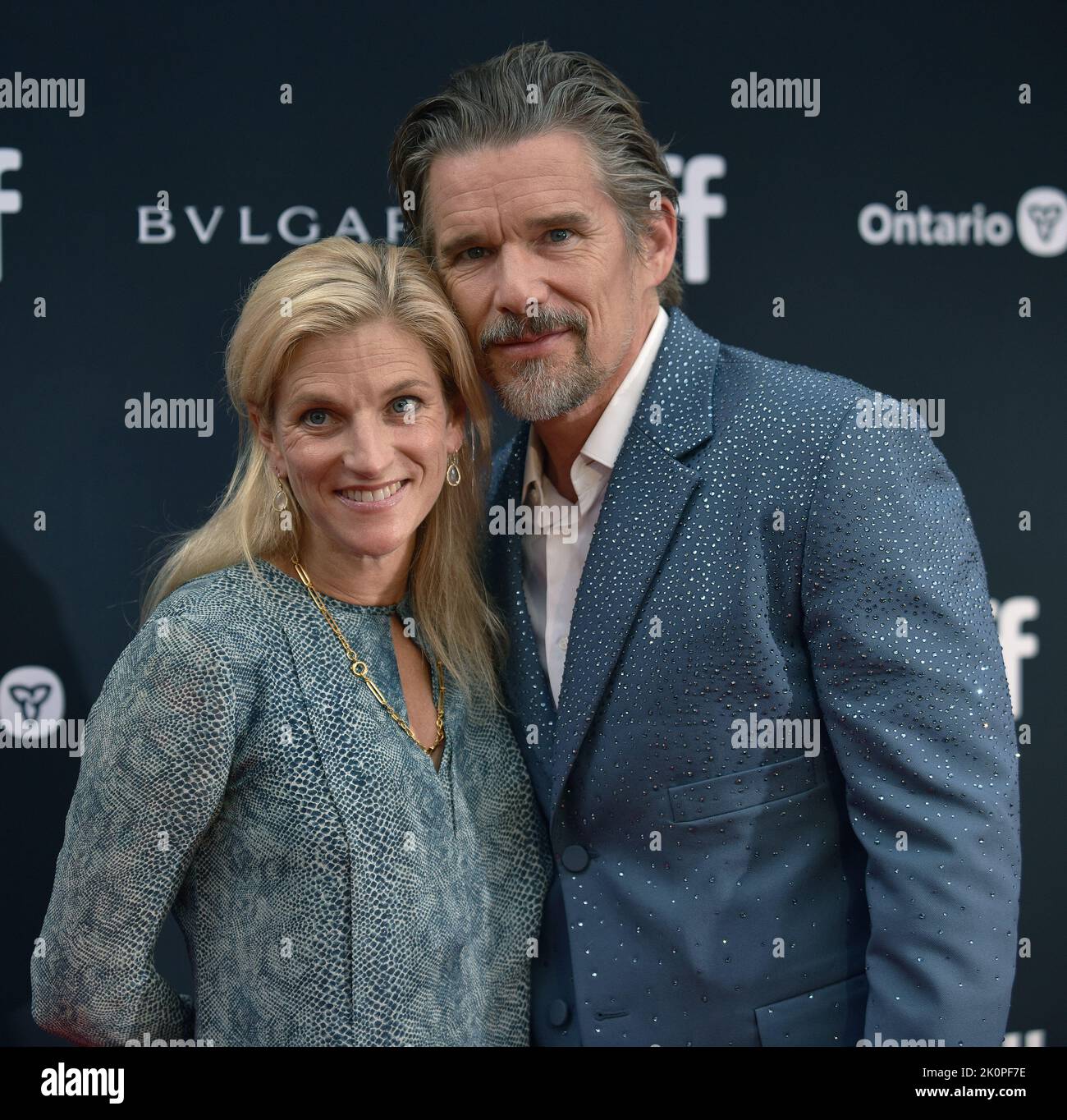 Ethan hawke and wife ryan hawke hires stock photography and images Alamy
