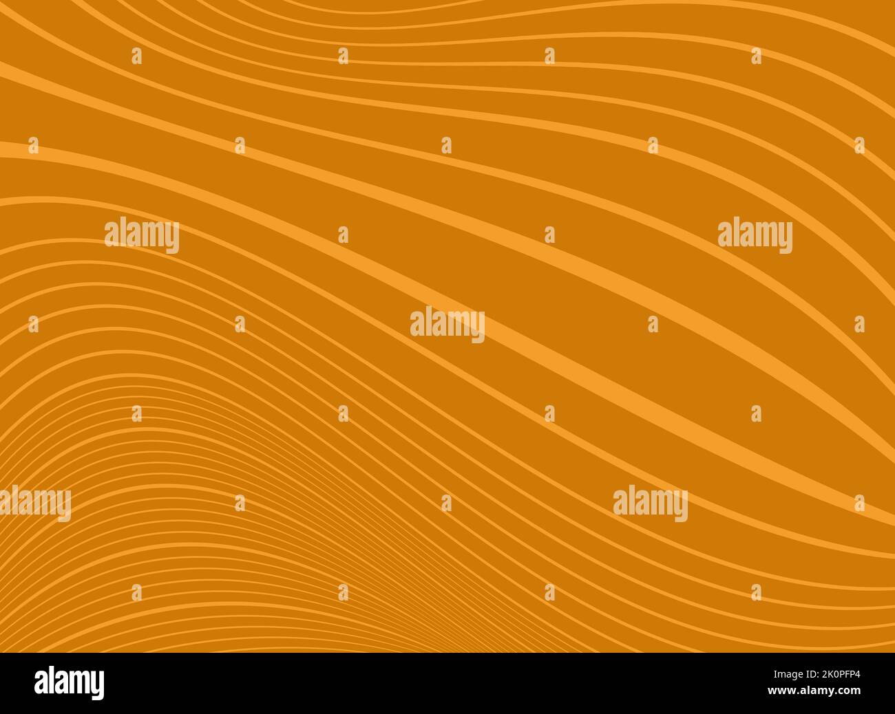 Orange waves abstract background - stock illustration Stock Photo - Alamy