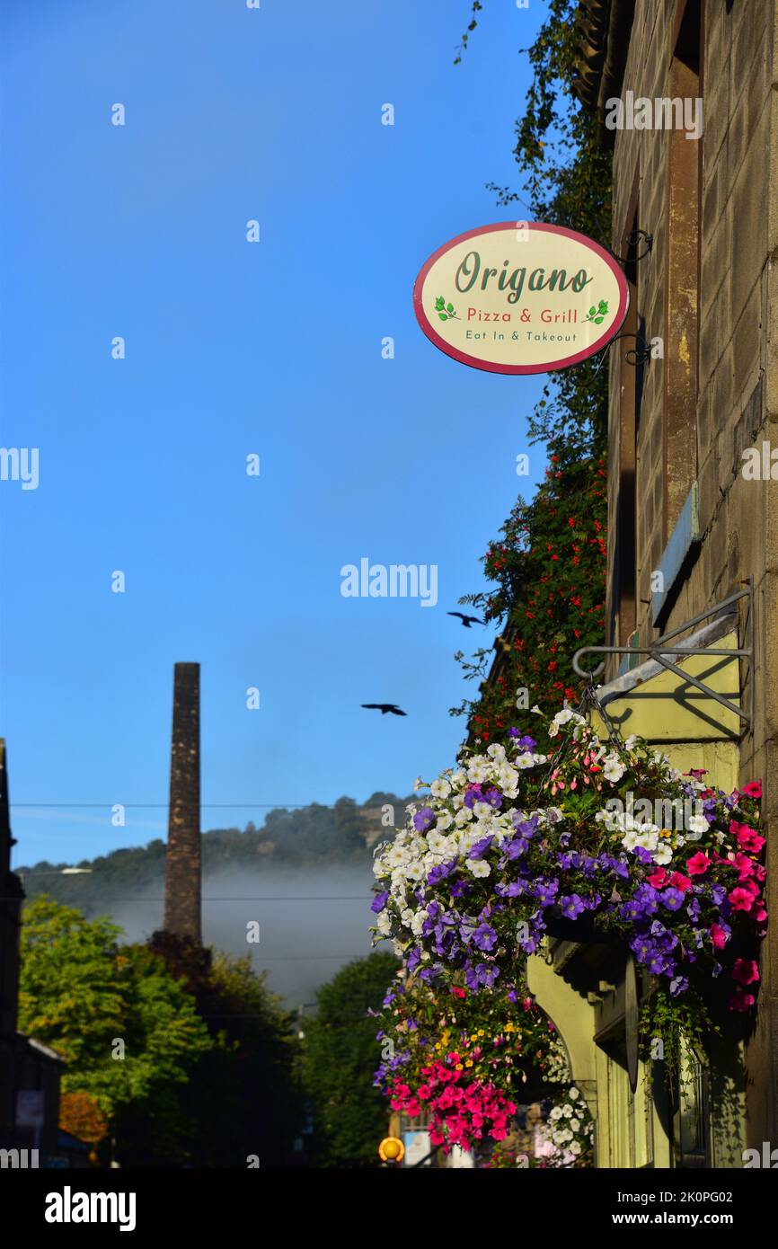 Market Street, Hebden Bridge Stock Photo Alamy