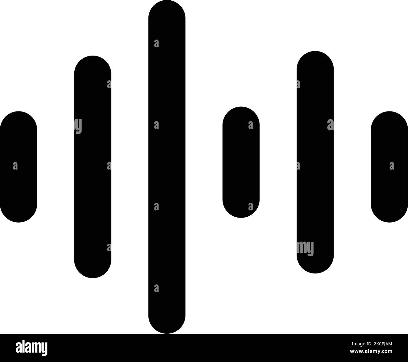 The sound icon for ui app design stock vector image art alamy