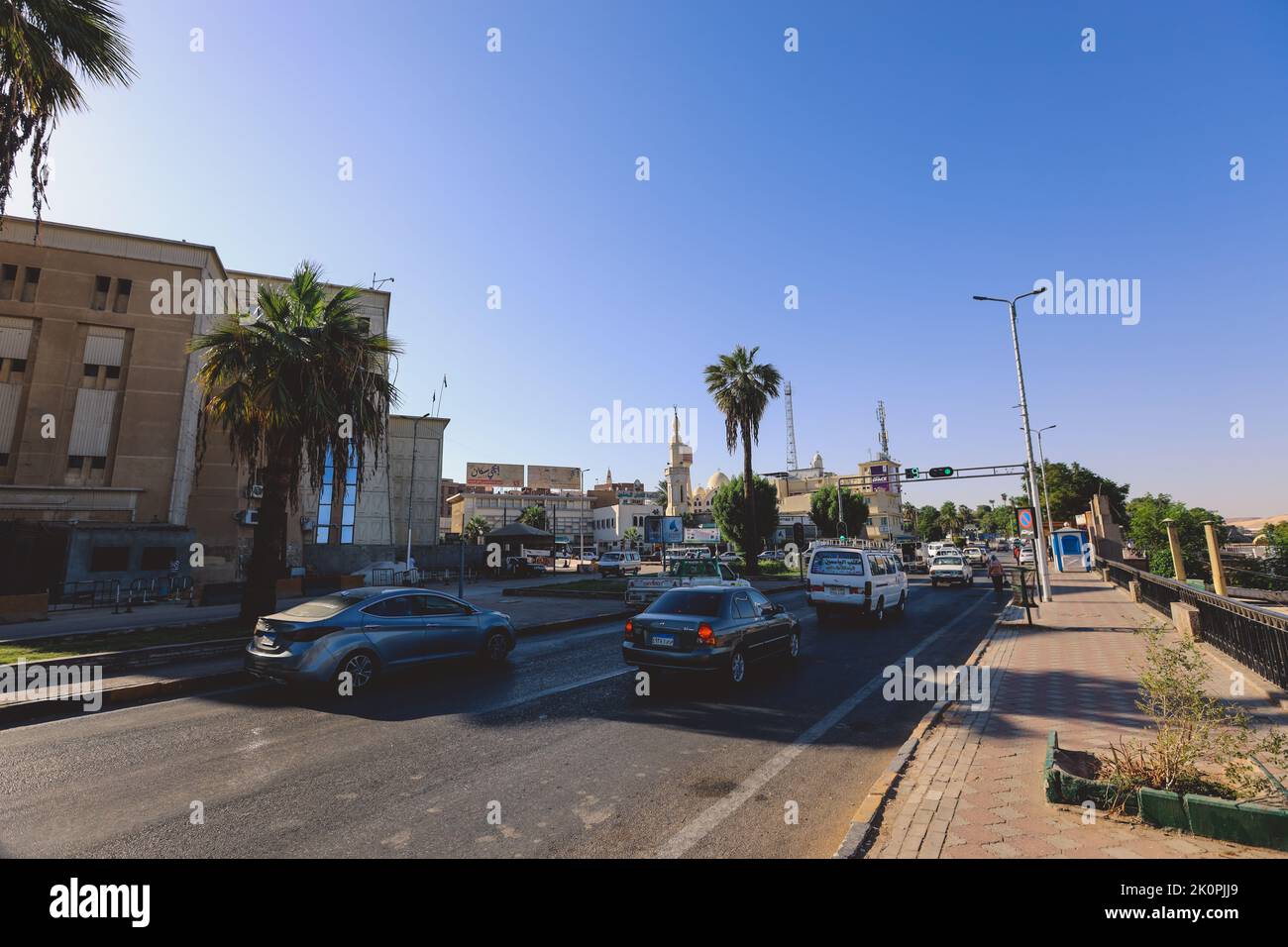 Egyptian Local Building in Aswan city, Egypt Stock Photo Alamy
