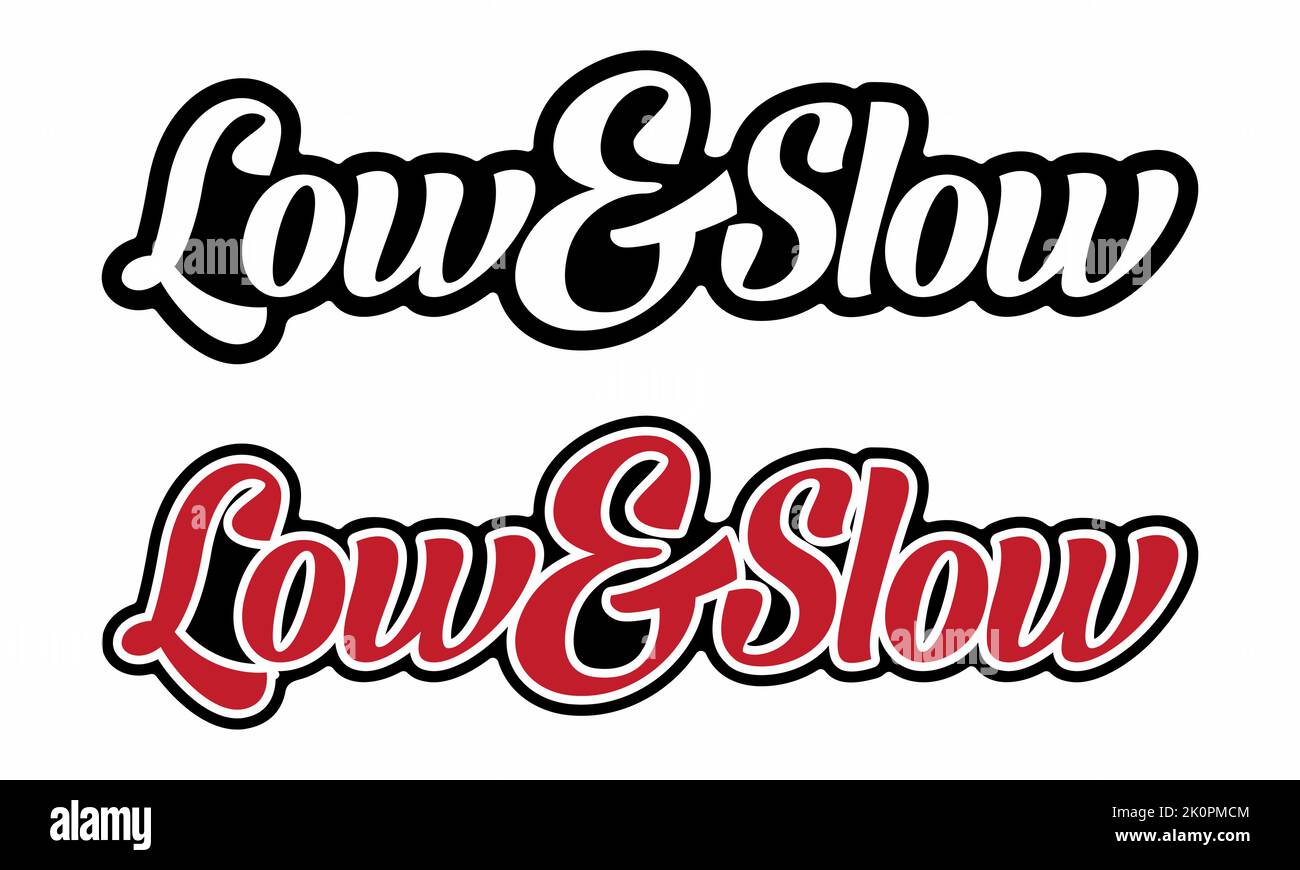 Low and SlowLogo Vector Car Decal Sticker Stock Vector Image & Art Alamy