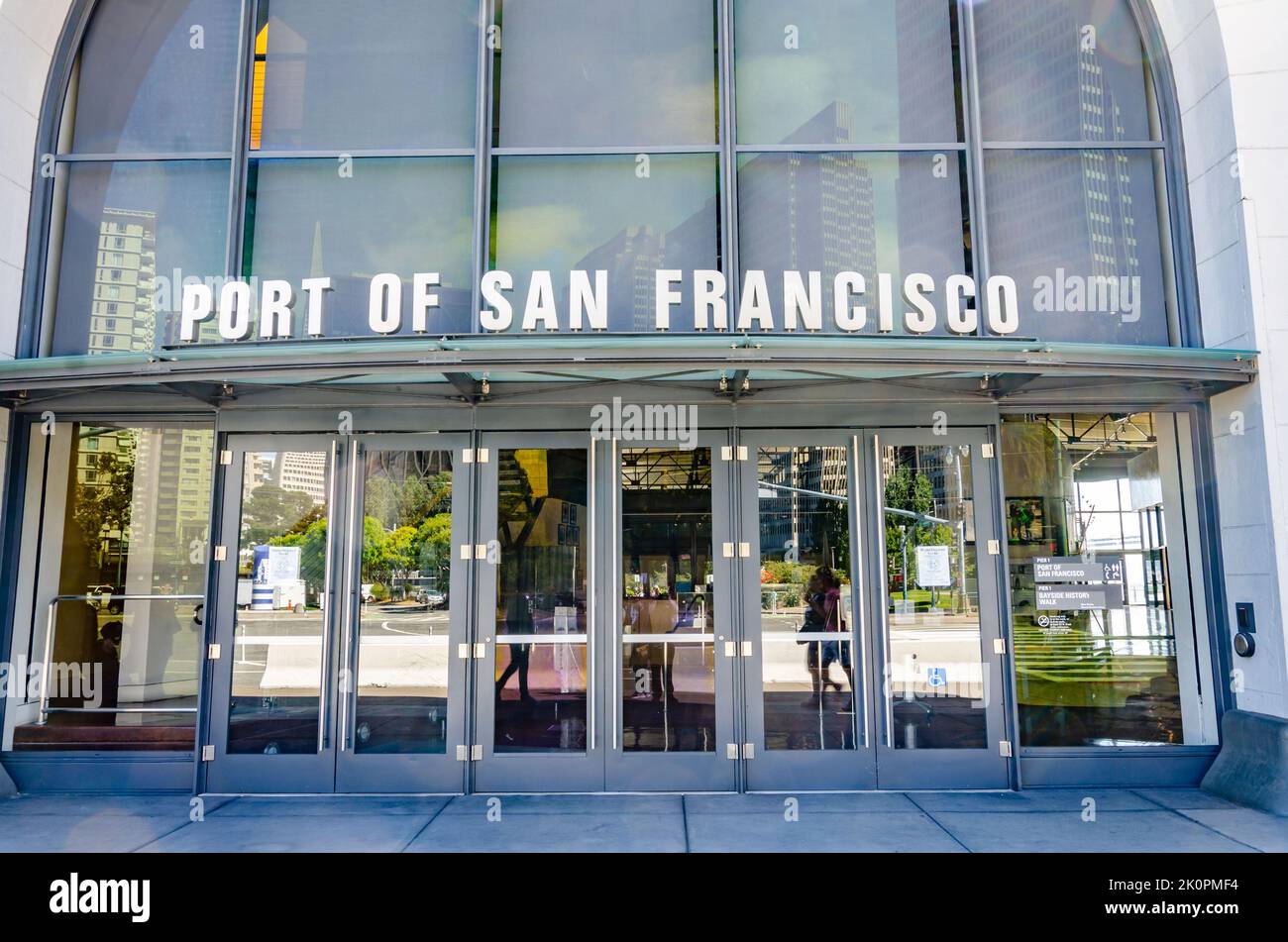 Port of San Francisco, California, USA Stock Photo