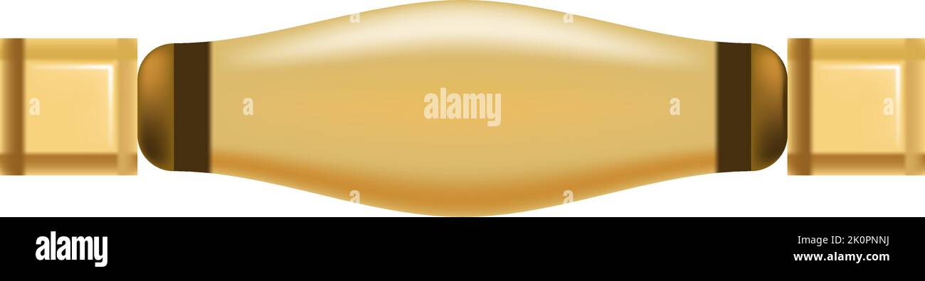 Simple handle or knob for opening and closing Stock Vector