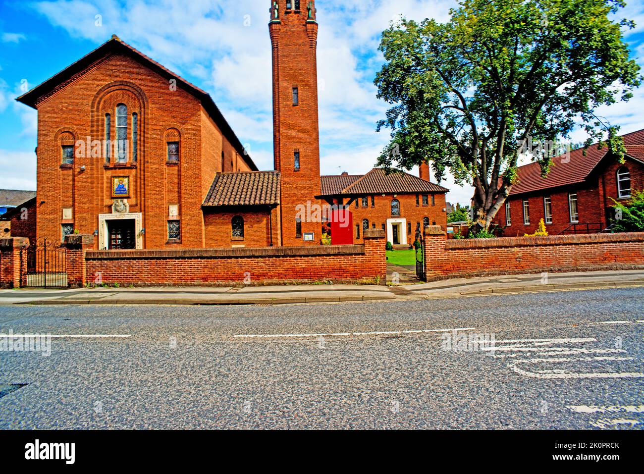 Catholic Church of English Martys, Dalton Terrace, York, England Stock Photo
