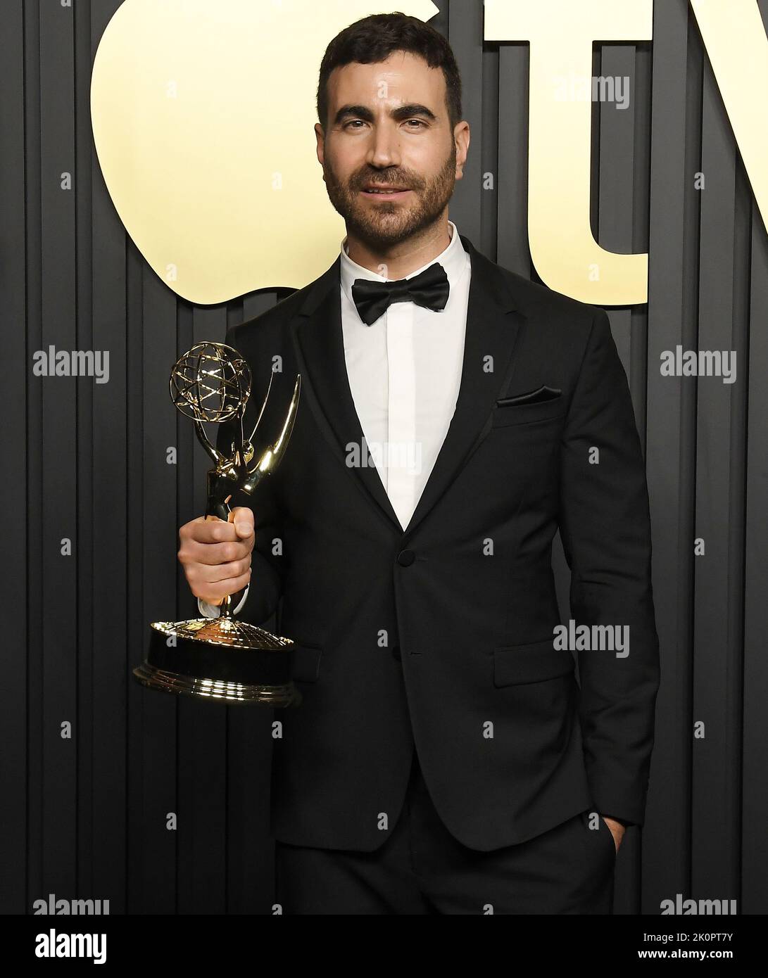 Brett Goldstein arrives at the Apple TV+ Primetime Emmy Party held at