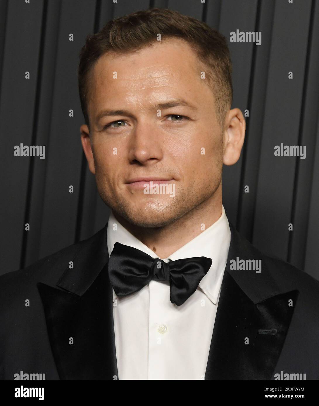 Los Angeles, CA, September 12, 2022. Taron Egerton arrives at the Apple