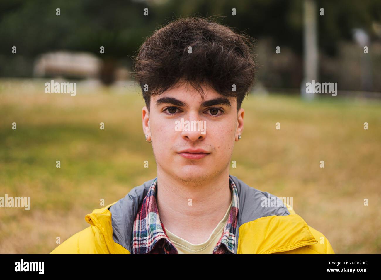 Male teenage portrait hi-res stock photography and images - Alamy