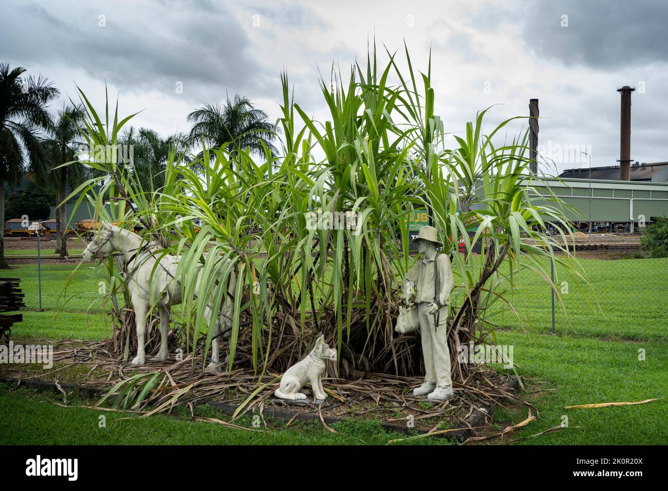 Tully Sugar Pioneer Memorial, beside the Tully Sugar Mill, Tully, North