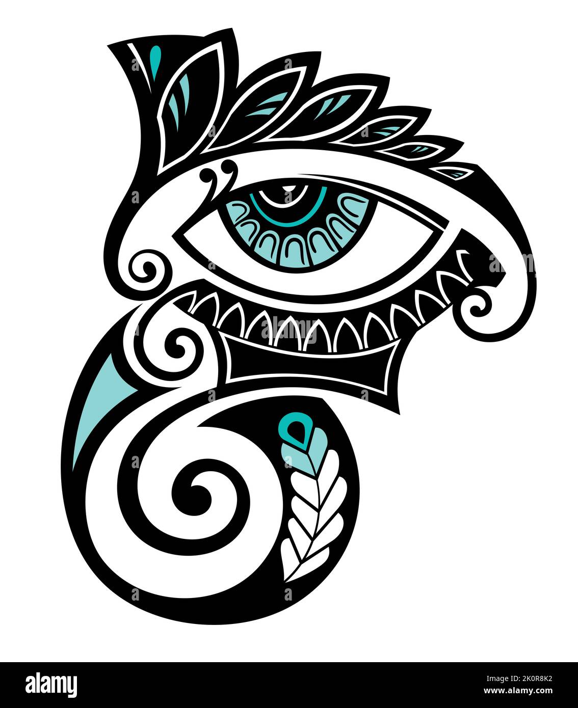 Eye. Eye Tattoo design element.The third eye vector illustration. Stock  Vector | Adobe Stock