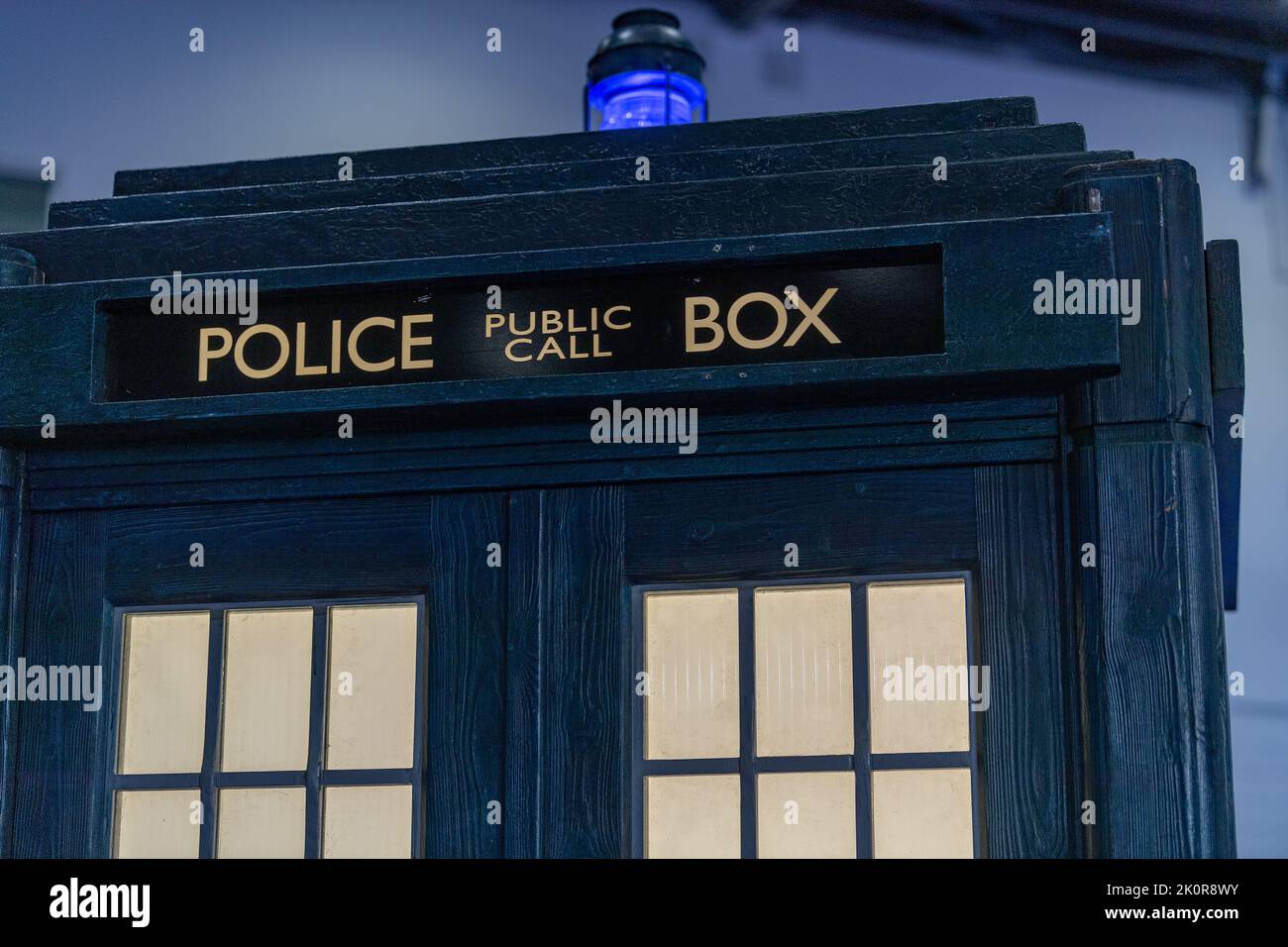 London, UK. 13th Sep, 2022. IAAPA Expo Europe (Global Association for the Attractions Industry) Excel London Tardis Credit: Ian Davidson/Alamy Live News Stock Photo