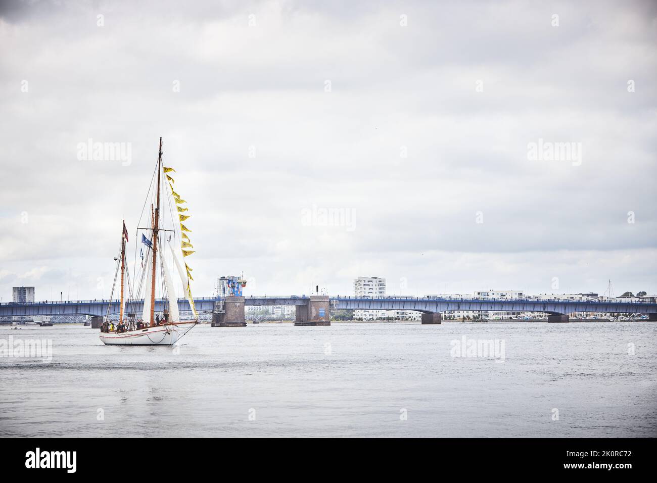 Large ships from Tall Ship Race 2022 event in Aalborg 2022 Stock Photo ...