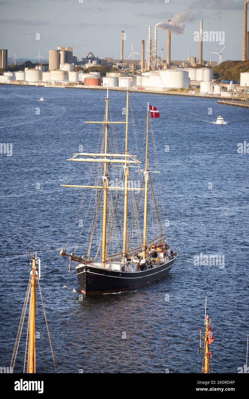 amazing ship from Tall Ship Race 2022 event in Aalborg 2022 Stock Photo ...