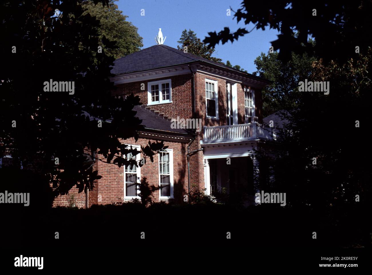 Prince VA. USA. 9/1993. Lower Brandon Plantation or Brandon or