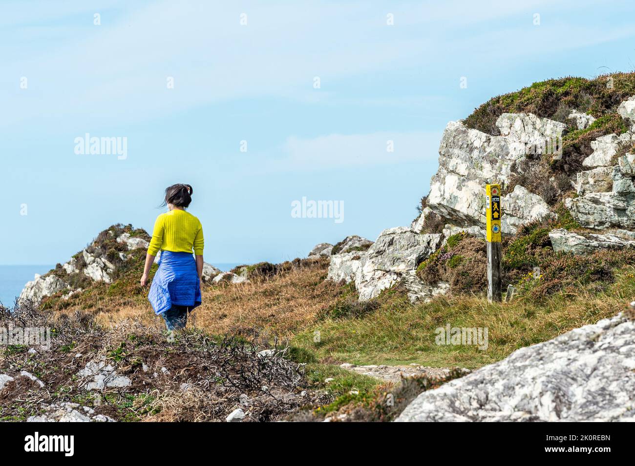 Sheep's Head, West Cork, Ireland. 13th Sep, 2022. The picturesque Sheep's Head was busy with tourists today on what was a sunny but breezy day. Met Éireann has forecast dry and warm days for the rest of the week. Credit: AG News/Alamy Live News Stock Photo