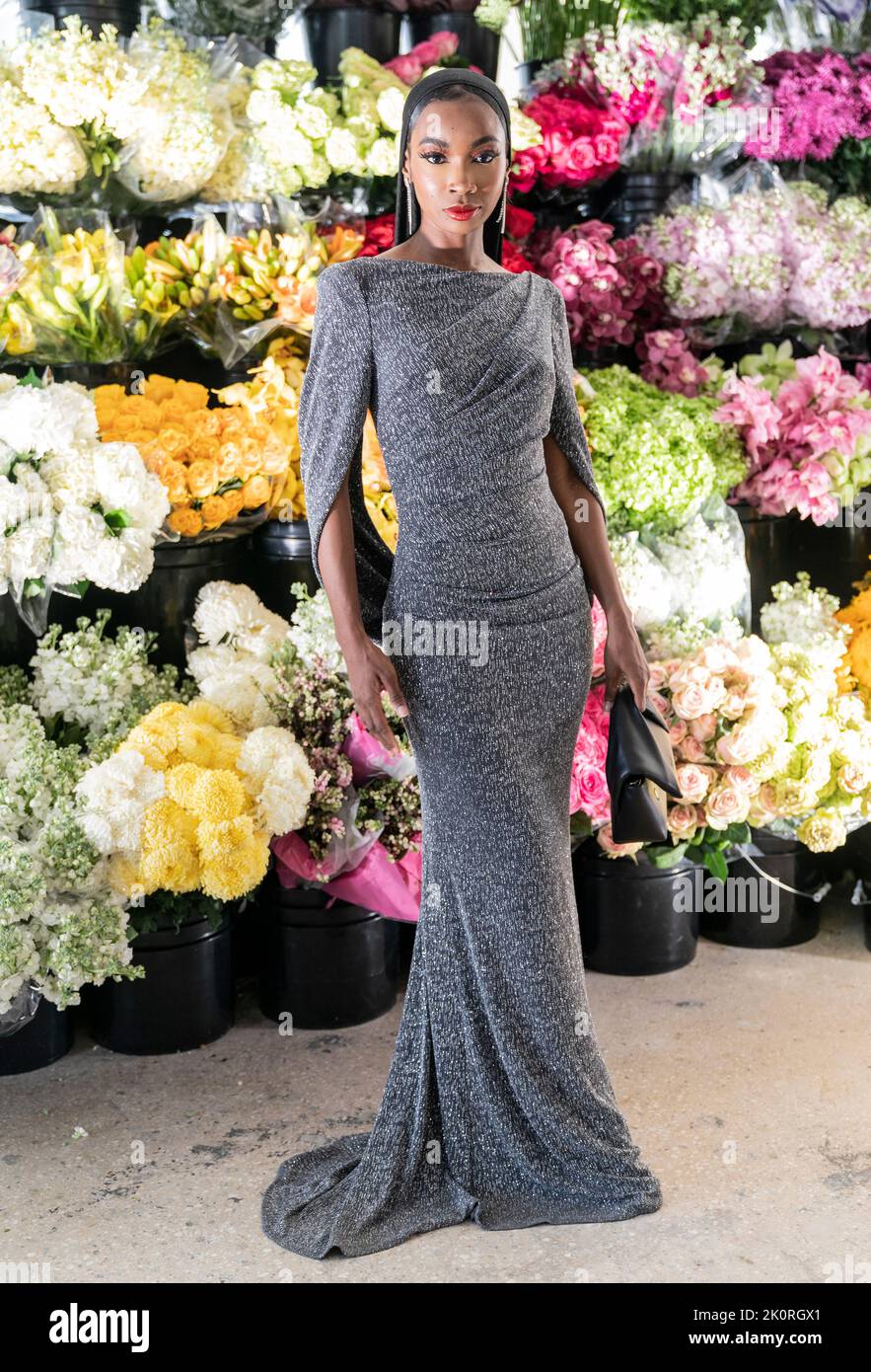 New York, NY - September 12, 2022: Assata Diallo attends runway show by Pamella Roland Spring/Summer 2023 during Fashion week in New York on 160 Varick street Stock Photo - Alamy New York, NY - September 12, 2022: Assata Diallo attends runway show by Pamella Roland Spring/Summer 2023 during Fashion week in New York on 160 Varick street Stock Photo - Alamy