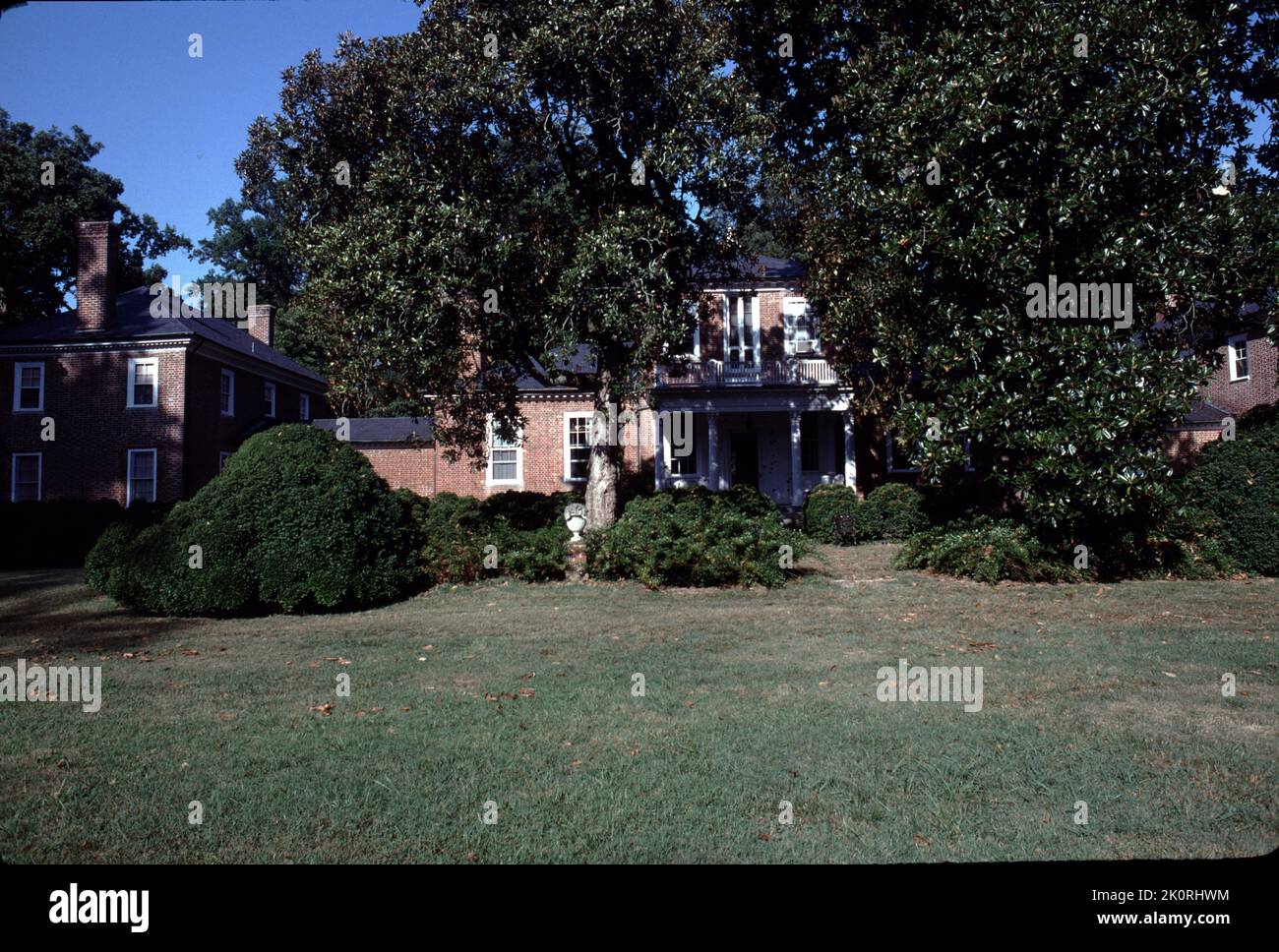 Prince VA. USA. 9/1993. Lower Brandon Plantation or Brandon or