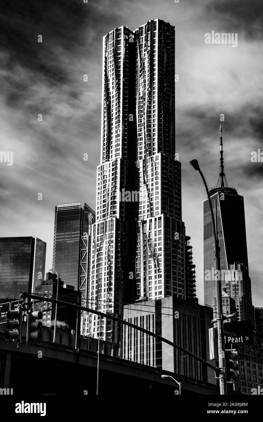 New York skyscraper Stock Photo
