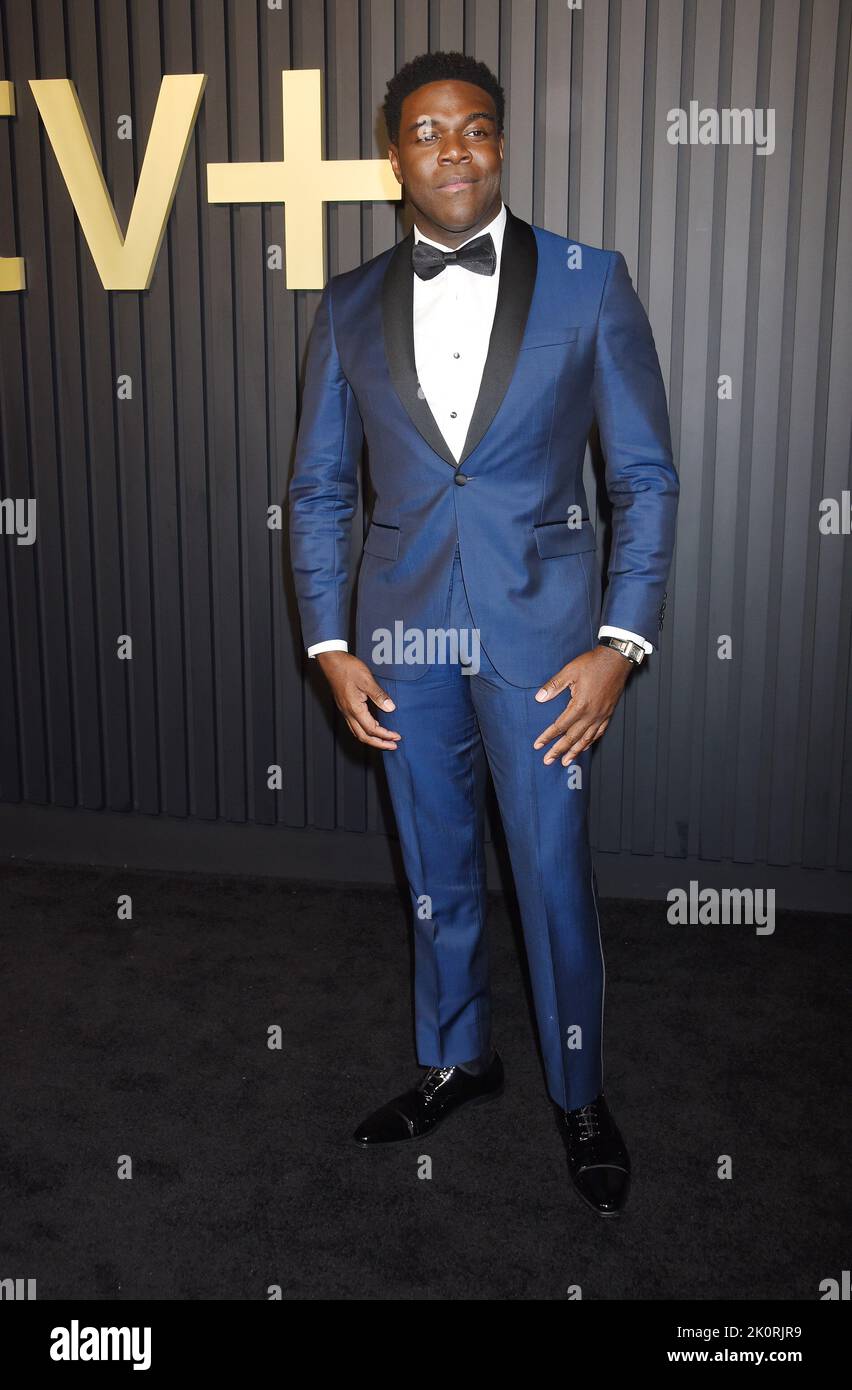 Sam Rnjr Sam Richardson arriving to the Apple TV+ Primetime Emmy Reception Red ...
