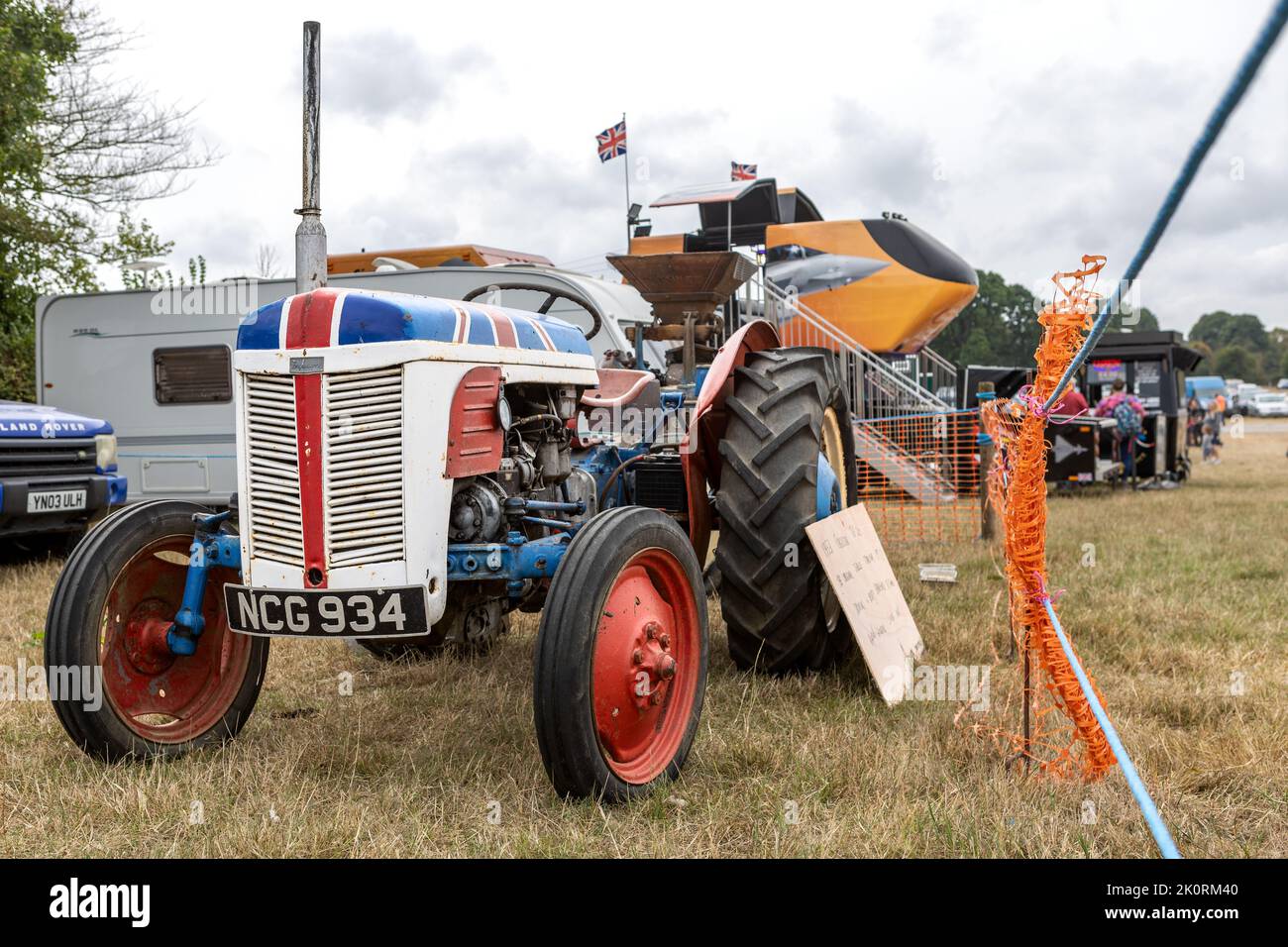 1953 Ferguson TEF 20 The original jubilee tractor 1977,  Dorset County Show 2022, Dorset, UK Stock Photo