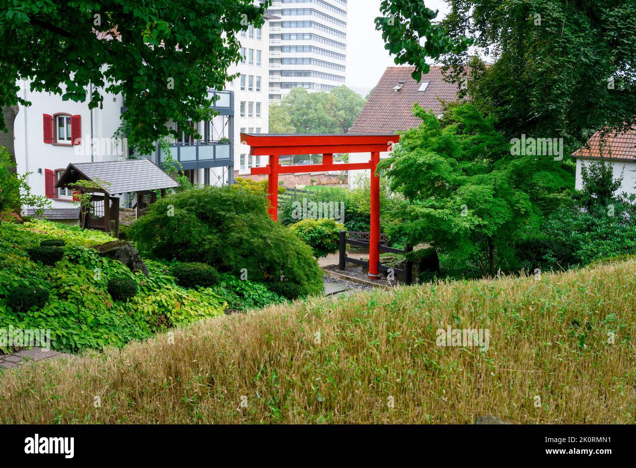 The Japanese garden in Kaiserslautern/Germany Stock Photo - Alamy