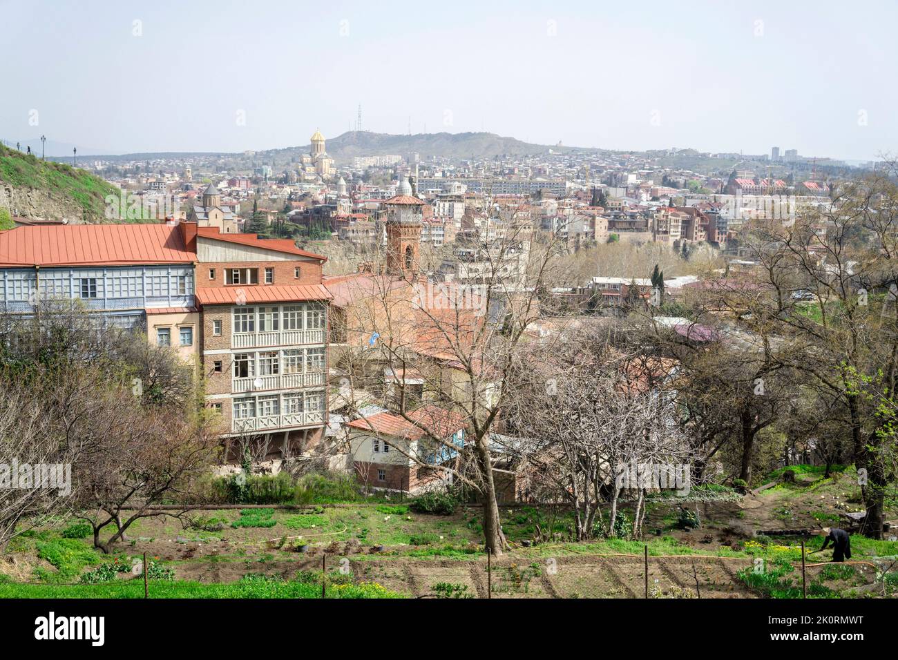Tbilisi cityscape Stock Photo