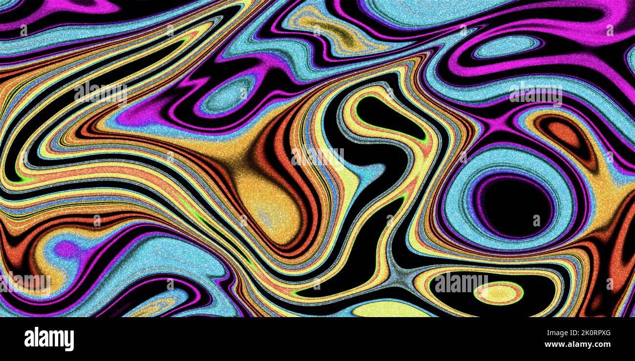 Abstract swirls liquid colors hi-res stock photography and images - Alamy