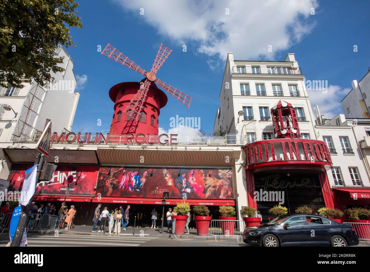 Moulin Rouge Stock Photo