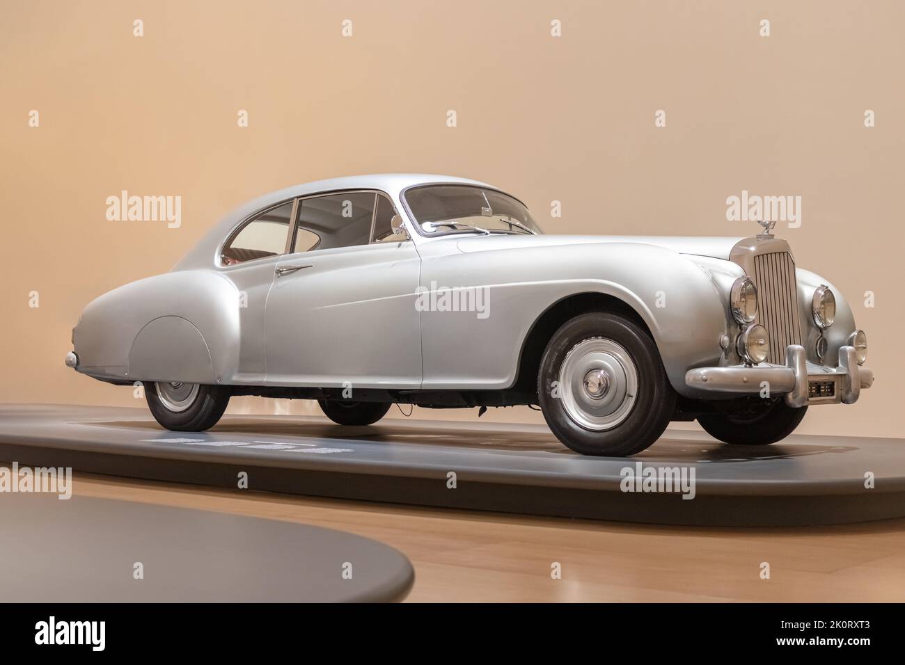 BILBAO, SPAIN-SEPTEMBER 10, 2022: 1953 Bentley R-Type Continental Stock Photo
