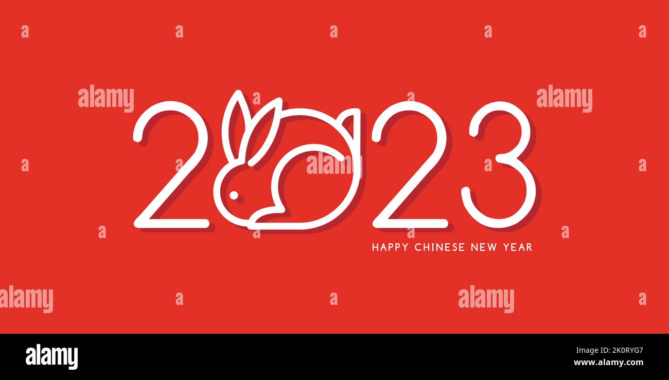 2023 year rabbit chinese zodiac cartoon funny collection alamy lunar eps10 transparency vector illustration file Chinese new year 2023 year of the rabbit - Chinese zodiac symbol, Lunar
