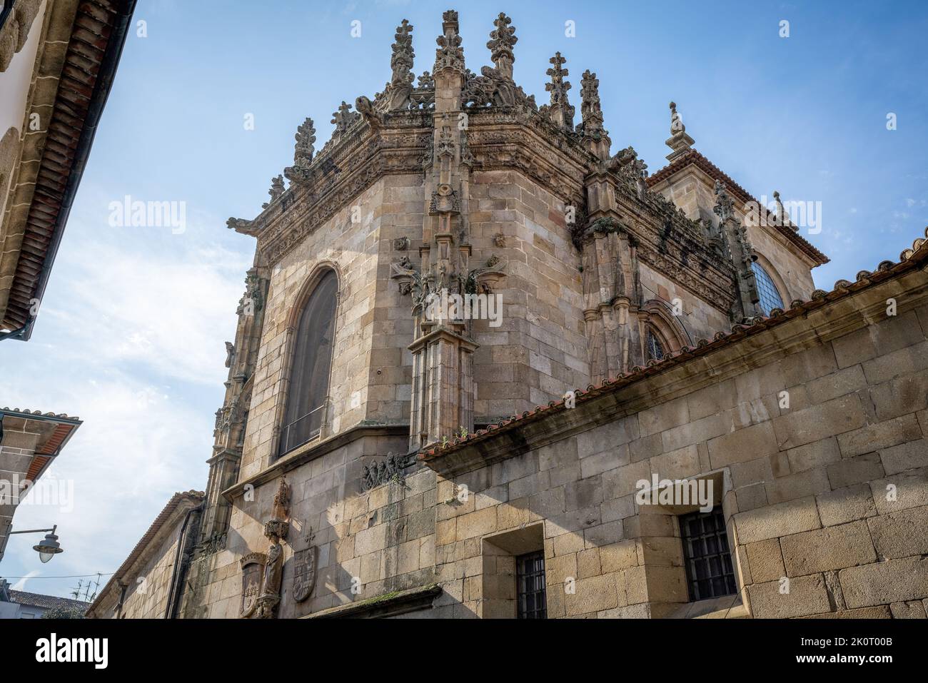 Sé de Braga Cathedral - Braga, Portugal Stock Photo