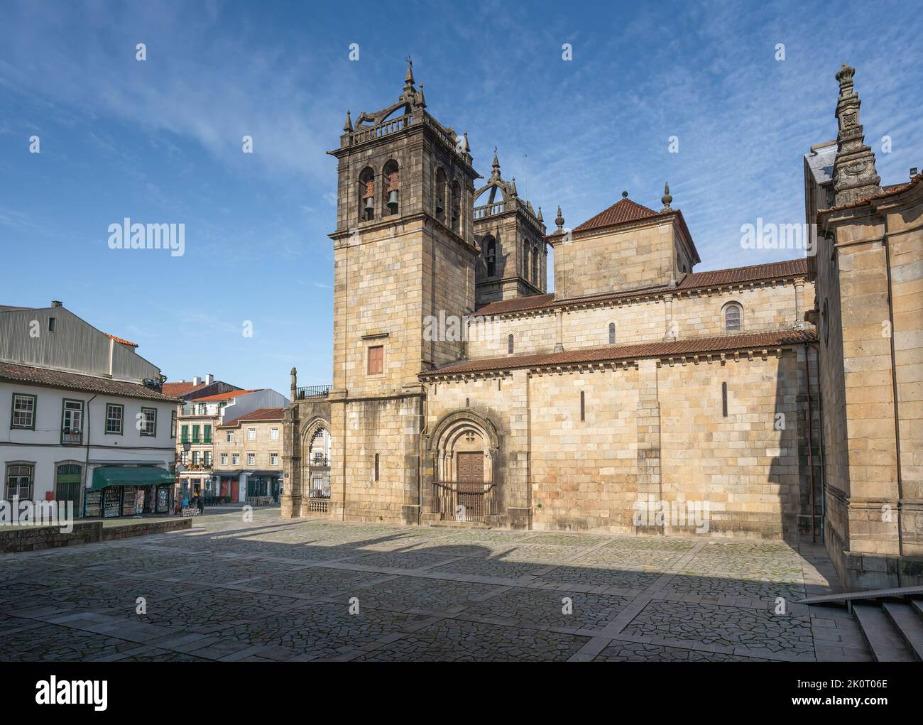 Se de Braga Cathedral - Braga, Portugal Stock Photo