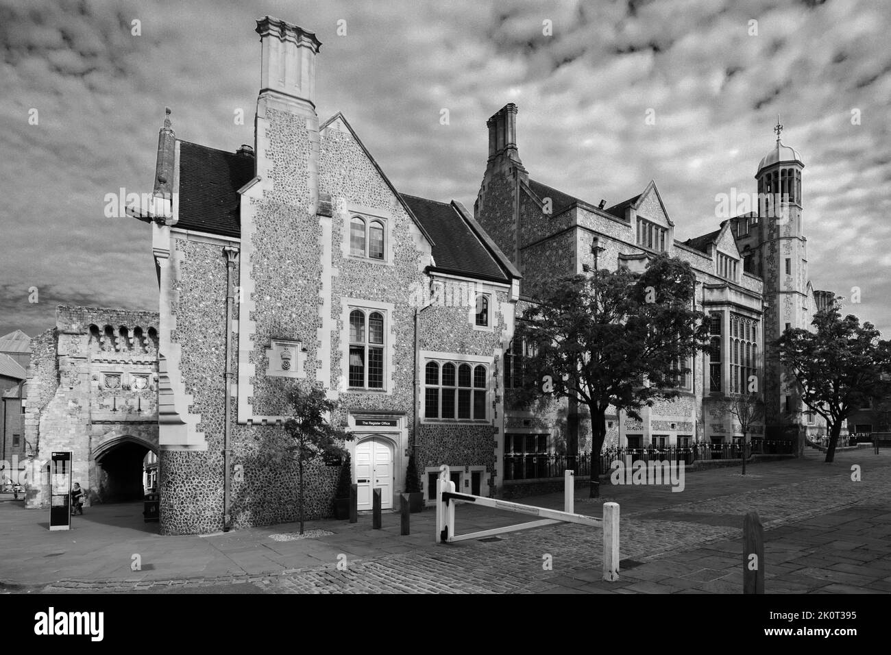 Exterior of the Castle Hill register office, Winchester City, Hampshire