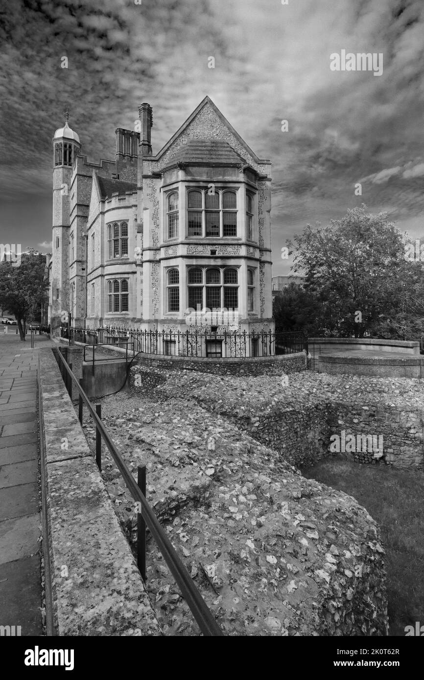 Exterior of the Castle Hill register office, Winchester City, Hampshire