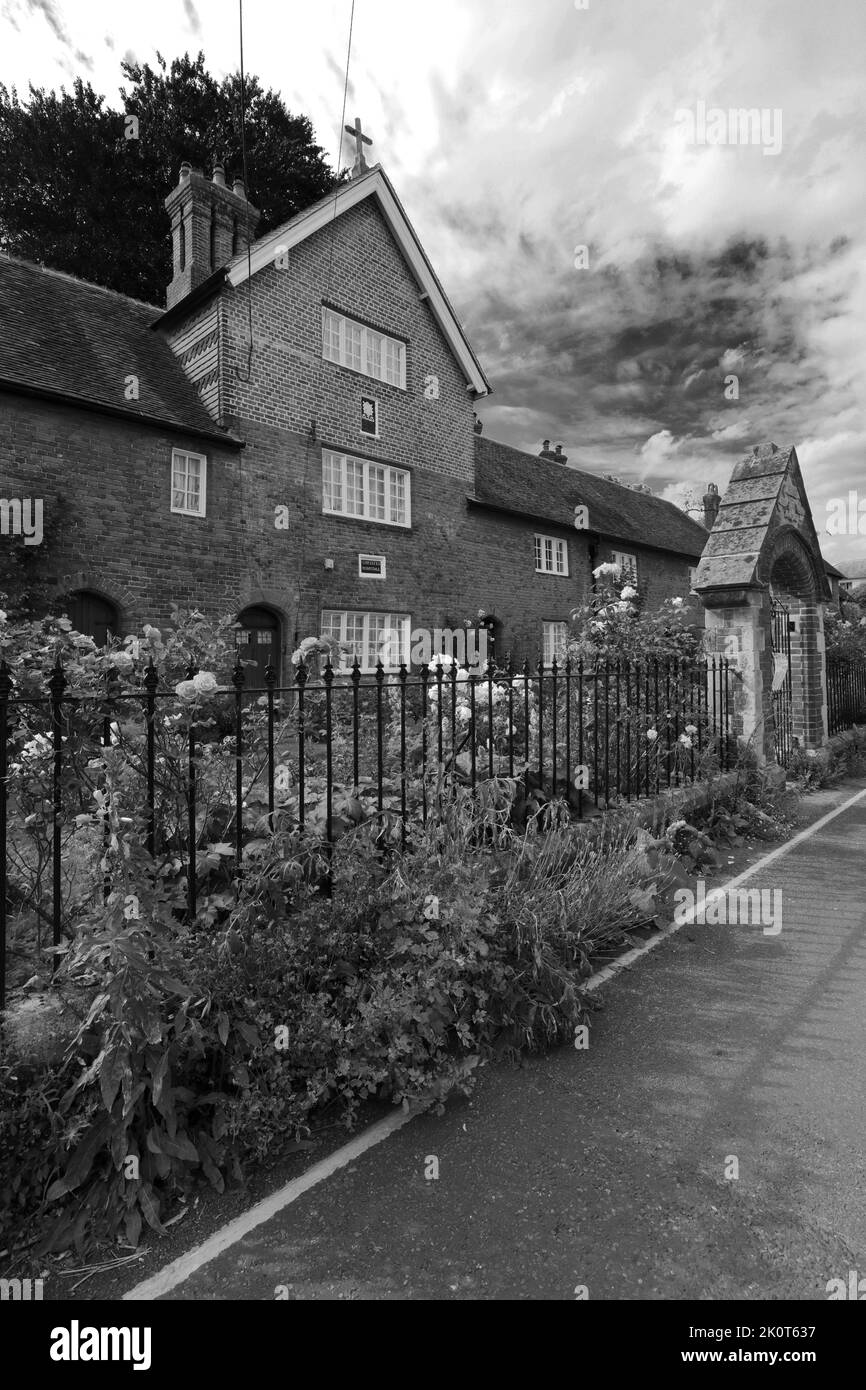 Exterior of the Christs Hospital, Winchester City, Hampshire County; England; Britain, UK Stock