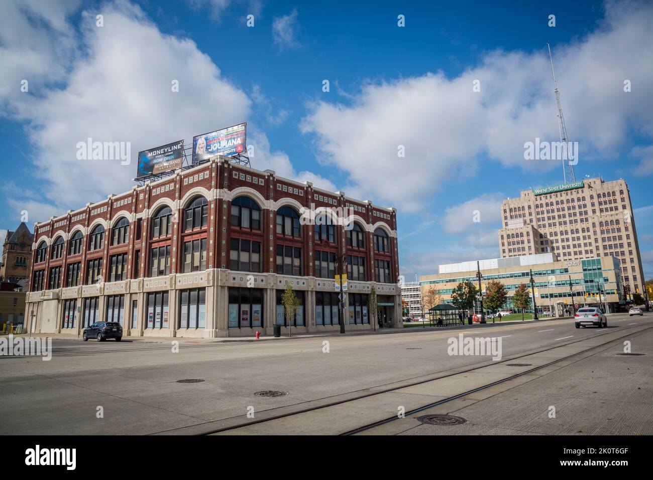Leonard Simons Building, Constructed in 1915 and owned by Wayne State