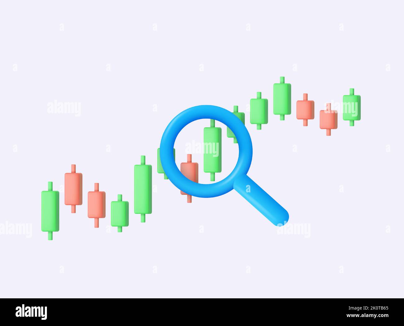 Candlestick chart 3d Stock Vector Images - Alamy