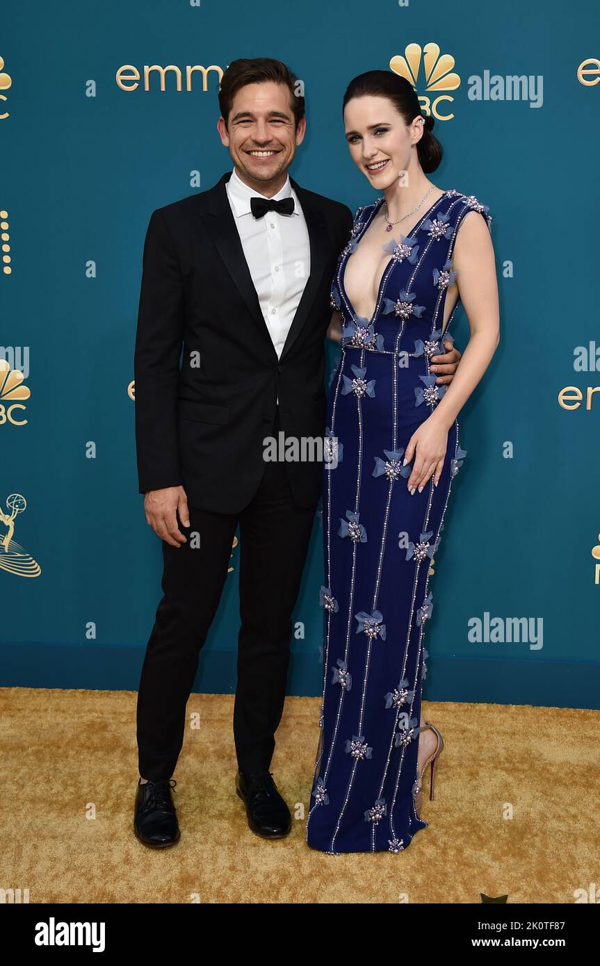 Jason Ralph Wife Los Angeles, USA. 12th Sep, 2022. Jason Ralph, left, and Rachel ...