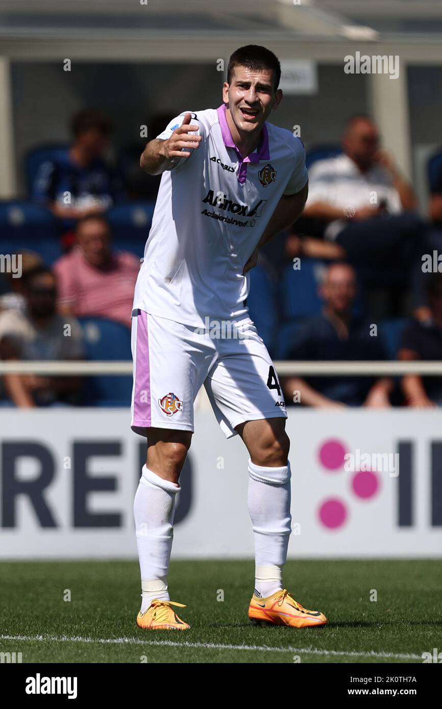 Gewiss Stadium, Bergamo, Italy, September 11, 2022, Luka Lochoshvili of