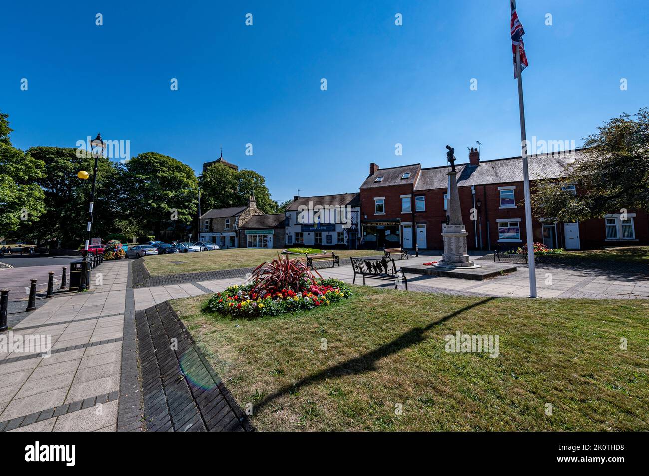 Cramlington Village Centre Stock Photo Alamy