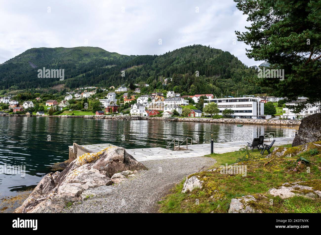 The Beauty of Balestrand in Norway Stock Photo - Alamy