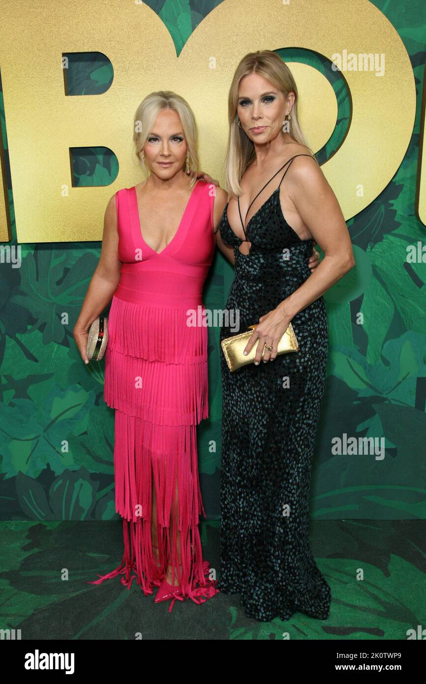 Rachael Harris, Cheryl Hines attends the 2022 HBO Emmy's Party at San  Vicente Bungalows on September 12, 2022 in West Hollywood, California.  Photo: CraSH/imageSPACE/MediaPunch Stock Photo - Alamy